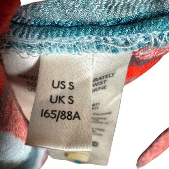 Pilcro Anthropologie size Small breezy plaid button down shirt top long sleeve - Picture 5 of 8